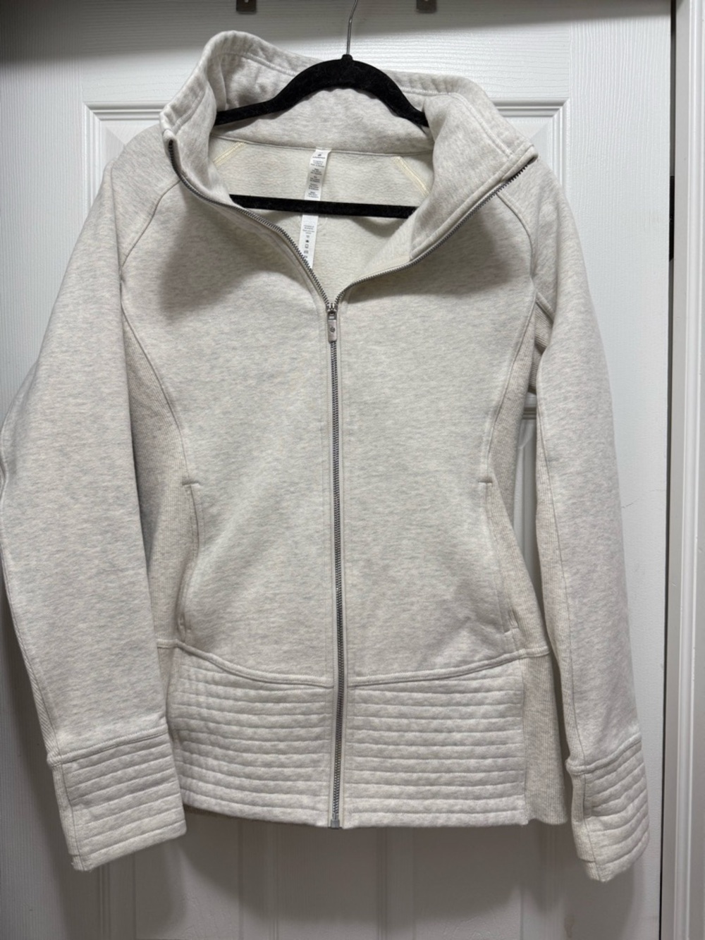 Lululemon Women's Heathered Grey Zip Jacket